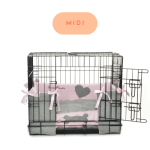 Midi slaappakket: grijs/roze